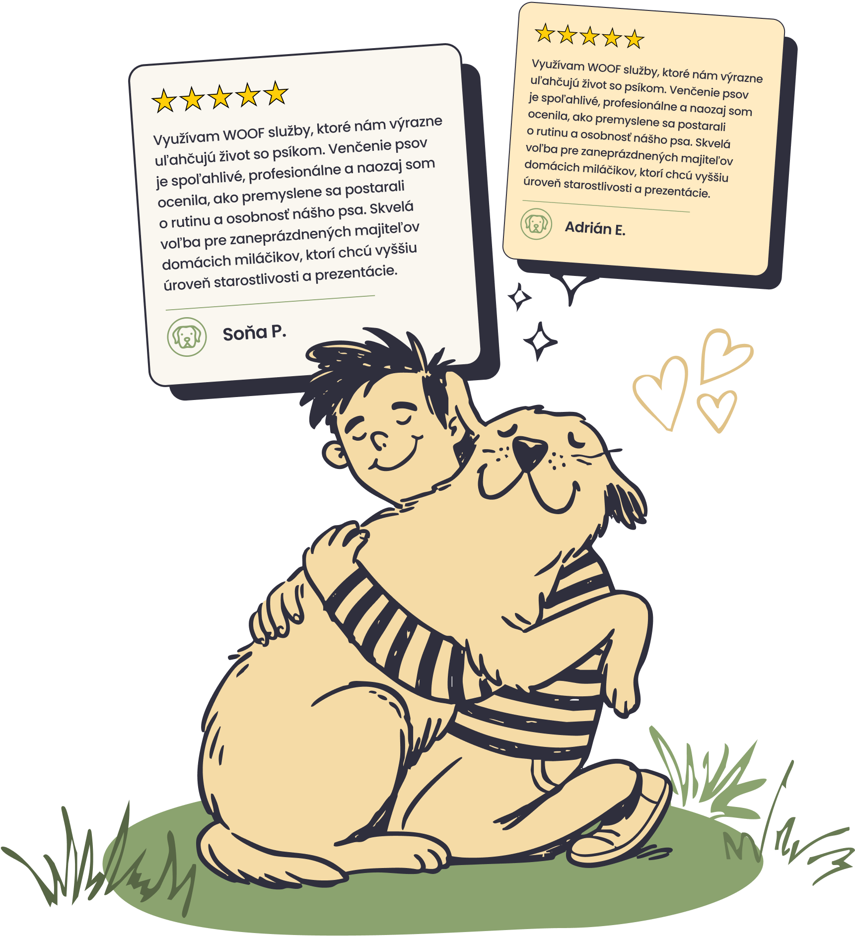 WOOF hero illustration